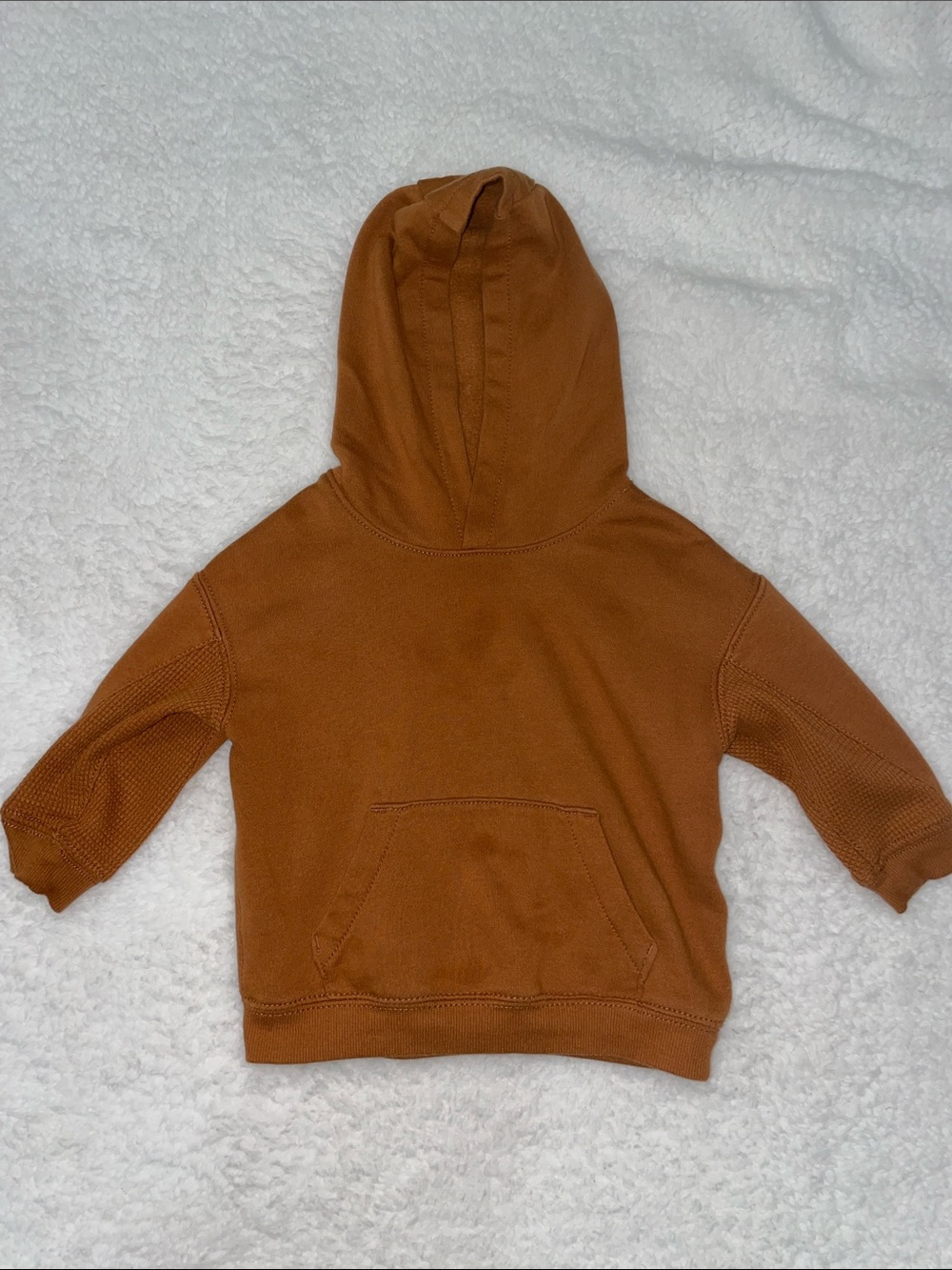 Carter's Toddler Hooded Pullover - Rust Brown